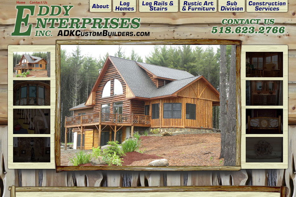 Eddy Enterprises, Inc. - <a href='http://adkcustombuilders.com' target='_blank'>adkcustombuilders.com</a> - Athol, NY